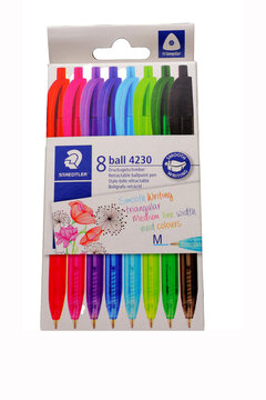 Packaging de stylo de chez Staedtler