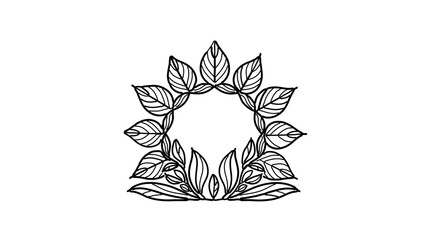 Fototapeta premium Botanical Design Elements