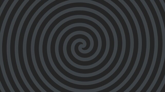 Seamless looped  Hypnotic spiral animation rotating in a loop with swirling and mesmerizing endless motion creating a psychedelic and dizzying optical illusion background