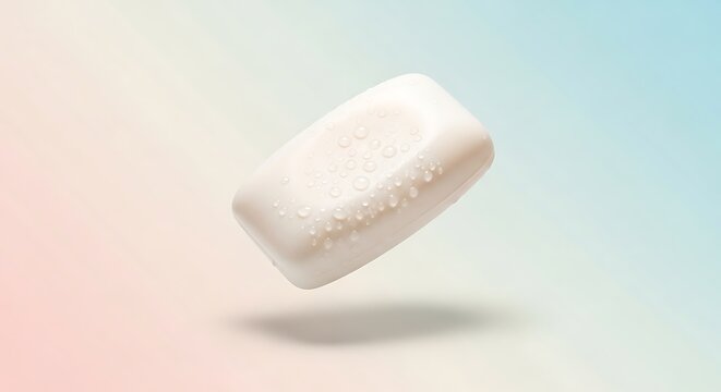 Close up of chewing gum and sugar cubes on a clean white background representing hygiene and health concepts