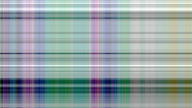 Abstract plaid pattern with horizontal and vertical intersecting lines in soft pastel colors