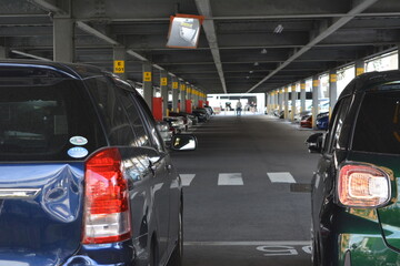 Fototapeta premium 凹んだ車