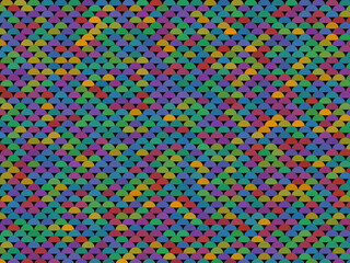 Fish Scale Mermaid Pattern Colorful Abstract Background Vector © iushakovsky