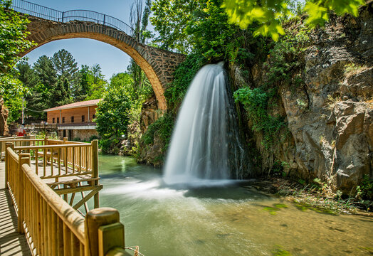 Clandras Bridge is a Roman-era aqueduct located in the Karahallı district of Uşak province.