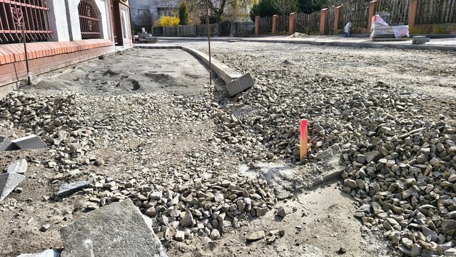 Remont nawierzchni ulicy