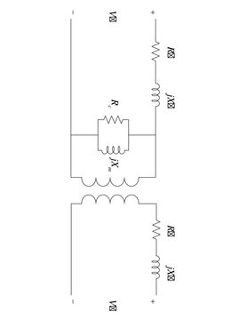 Exact equivalent circuit diagram of a real transformer with complex impedance