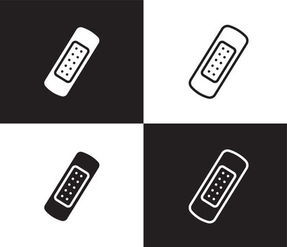 adrenal gland icon. Outline and filled adrenal gland icon from medical and healthcare collection. Thin line and Solid vectors isolated on black, white background. Editable adrenal gland symbol