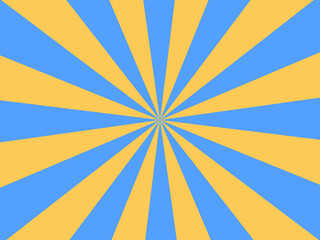 Obraz premium Bold Starburst Rays Promotional Banner Abstract Background