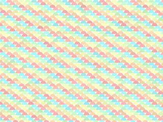 Fish Scale Mermaid Pattern Colorful Abstract Background Vector © iushakovsky