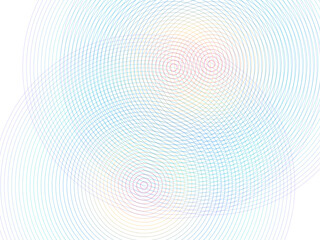Fototapeta premium Radio Wave Ripple Pattern Bold Graphic Signal Background
