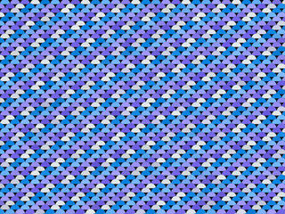 Decorative Semicircle Scale Pattern Trendy Fashion Texture © iushakovsky