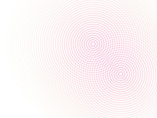 Fototapeta premium Abstract Concentric Rings Colorful Expanding Circles Design
