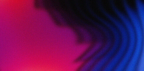 Dynamic Magenta and Blue Wave Motion Abstract Background © Haider