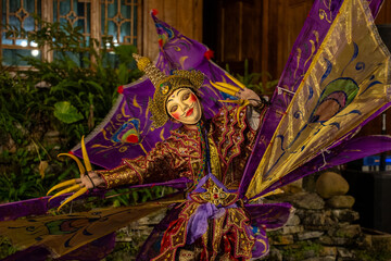 Traditional Dance Performance in Jingmai Mountain, Yunnan, China © Zhaochen