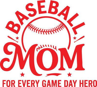 Baseball Mom SVG, baseball mom design, baseball shirt SVG, baseball mom png, baseball mom vector, cricut cut file, baseball mom clipart, t shirt design, print ready vector