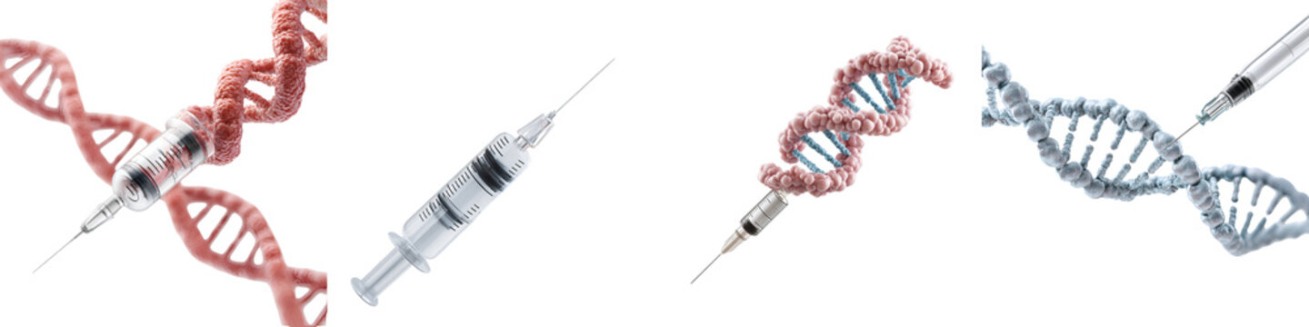 DNA Vaccine Injection - Genetic Research and Medical Innovation