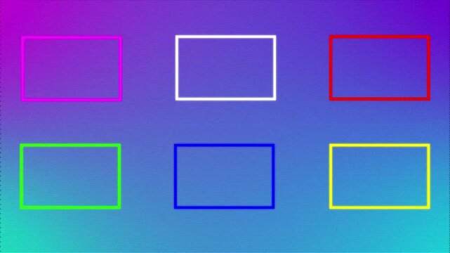 Medical data 6 tone rectangle infographic 6 steps template animation. Sequence options HD video. Animated blank diagram visualization. Process layout empty design element. Motion graphics             