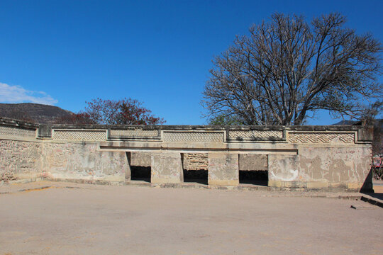 Mitla is an archaeological zone of the Zapotec culture, a tourist destination in the Magical Town of San Pablo Villa de Mitla, in Oaxaca, Mexico