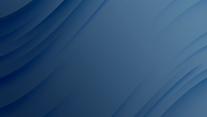Abstract Blue Gradient Background with Elegant Curved Layers and Soft Shadows for Modern Corporate Tech Design © Chamidu