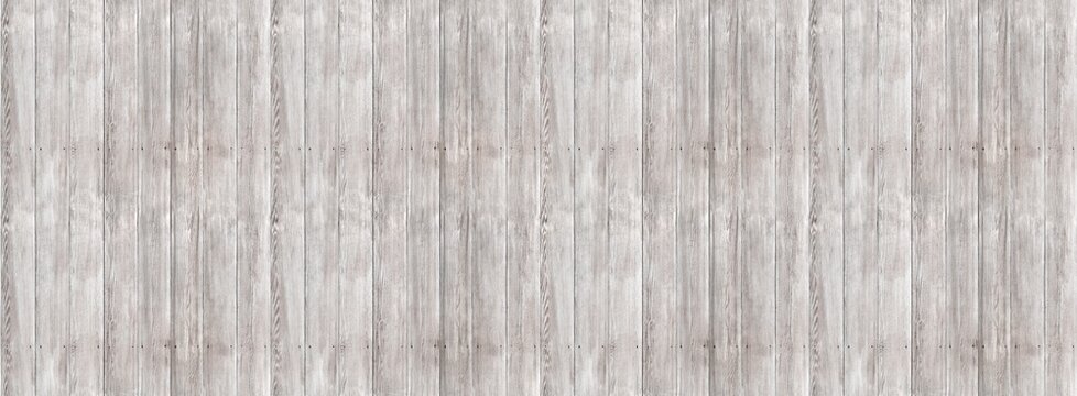 Wood planks seamless background texture. Grey grain wooden board material. Distressed grunge backdrop.