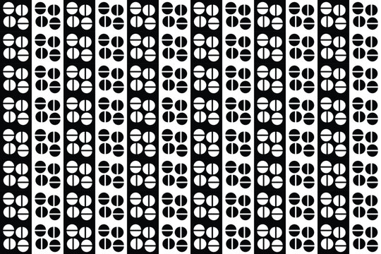 Circle Shapes and Designs Black Colors Geometric Pattern Abstract Background Geometric Background