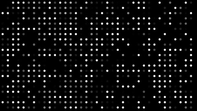 digital dynamic halftone dots texture background abstract animation backdrop	
