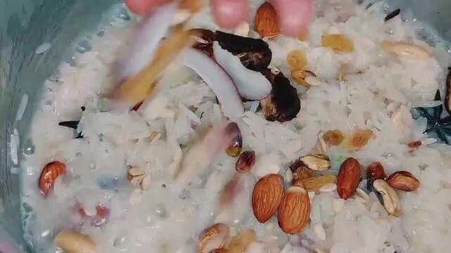 Premium Garnish Integration For Mutanjan Zarda Sweet Rice