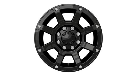 Obraz premium illustration of rims and bolts