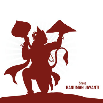 Shree hanuman jayanti celebrates the birth of lord hanuman