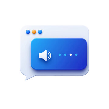 Voice message feature launch tech conference digital product showcase urban setting eye-level angle sound communication