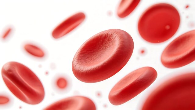 Red blood cells in motion