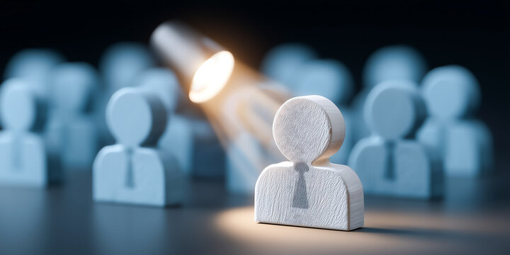 Identifying qualified leads among audiences illustrating targeted marketing strategy connecting interested consumers with relevant business products