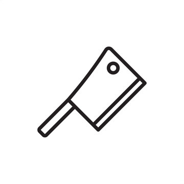 Carcass splitter icon. Meat processing tech, representing industrial cutting hardware, abattoir sectioning tools, livestock bisection systems, butchery power gear, and automated carcass management.
