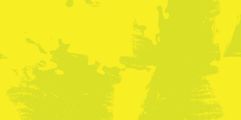 Obraz premium Abstract yellow paint brush strokes artistic background