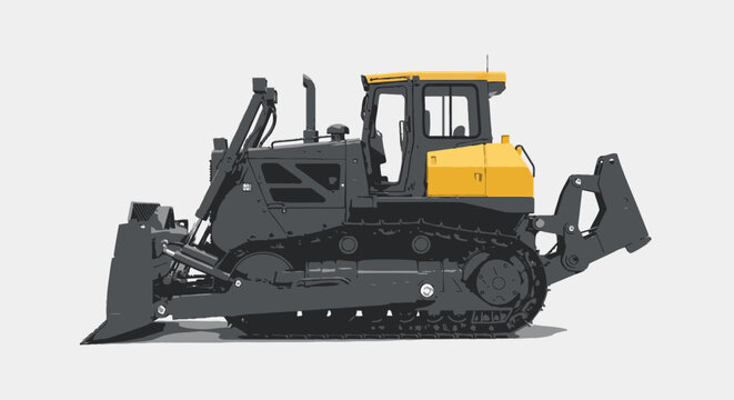 Heavy duty bulldozer construction equipment machine 1.