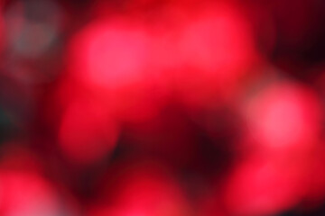 Soft Focus Abstract Red Background with Bokeh Effect for Design © sakhorn38