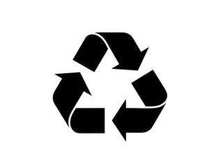 Obraz premium Universal recycling symbol representing sustainability