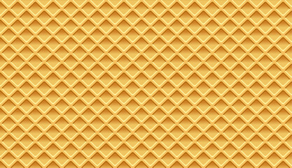 wafer waffle texture vector brown golden background flat design seamless pattern