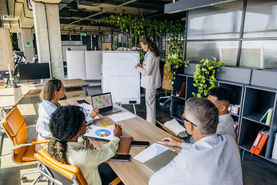 Collaborative Team Analyzes Sustainability Efforts Utilizing Indoor Plants And Detailed Planning Instruments