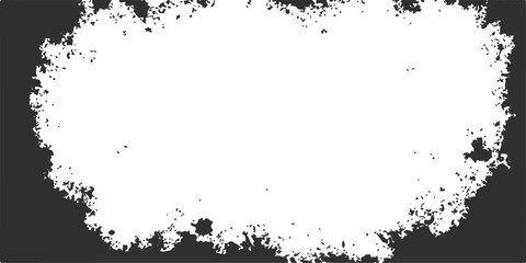 Abstract a striking abstract image of a rugged, textured frame that adds a touch of artistic flair. Featuring a negative space design. © Tahiya