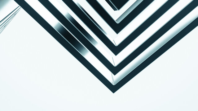 abstract metallic background. 3d wallpaper. squares backdrop.