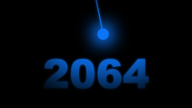 2064 success concept text reveal with moving spotlight effect 4k ,  success and Business Growth Concept , Innovation 4k animation video.