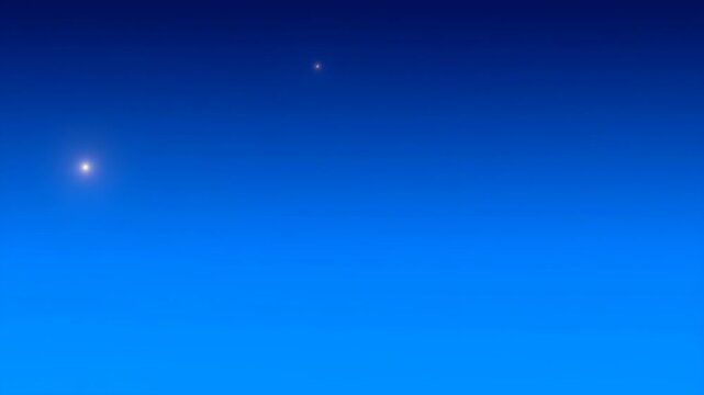 Stars night sky with yellow lights and dark blue background gradient featuring astronomy, space, celestial with glowing and shining elements for