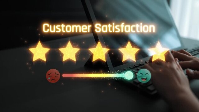 Customer satisfaction measures experience. Customer satisfaction improves service, builds loyalty, customer enhances trust, and customer satisfaction drives feedback. Marrow