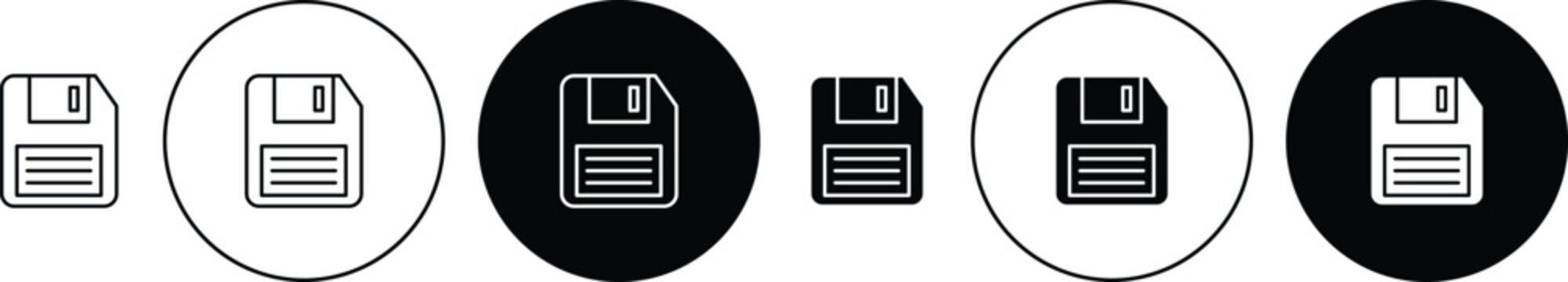 Floppy disk icon. flat illustration of vector icon for web UI UX