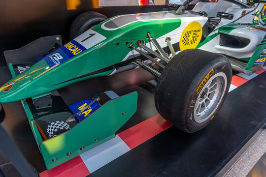 The F3 car for Grand Prix Macau for Macau week in Qingdao, China