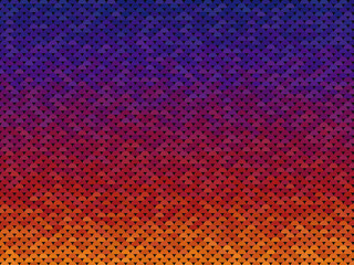 Decorative Semicircle Scale Pattern Trendy Fashion Texture © iushakovsky