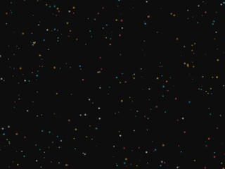 Obraz premium Star Field Night Sky Deep Space Wallpaper Vector Art