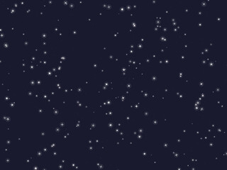 Fototapeta premium Sparkle Stars Cosmic Space Fantasy Backdrop Design