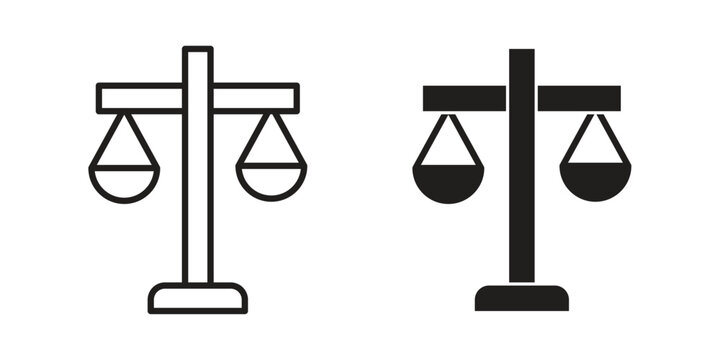 Economies of scale icon silhouette. Editable stroke. Line vector illustration design